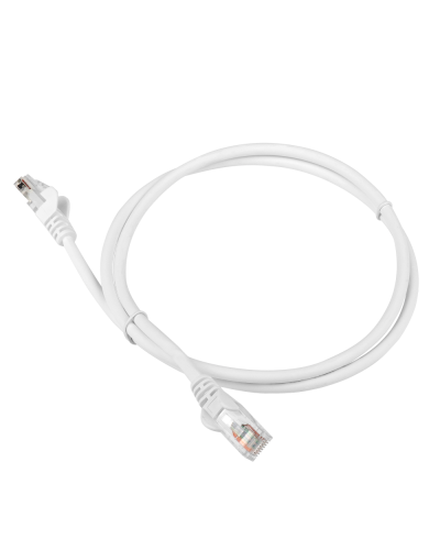 Патч-корд LANMASTER LSZH UTP кат.5e, 0.3 м, белый LANMASTER LAN-PC45/U5E-0.3-WH в Кирове Патчкорды (медные) Pintop.ru
