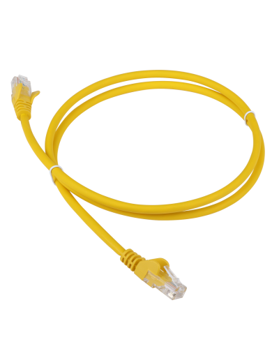 Патч-корд LANMASTER LSZH UTP кат.5e, 0.3 м, желтый LANMASTER LAN-PC45/U5E-0.3-YL в Кирове Патчкорды (медные) Pintop.ru