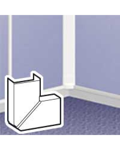 Угол плоский 40x12.5 Legrand 033316 в Кирове Аксессуары для кабель-канала Pintop.ru