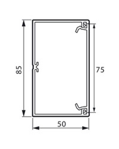 Кабель-канал METRA 85x50 Legrand (638080) в Кирове Кабель-канал Pintop.ru
