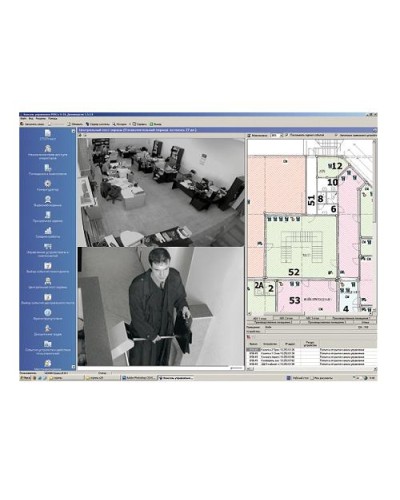 ПО Модуль Центральный пост PERCo-SM13 в Находке Сетевая СКУД Perco Pintop.ru